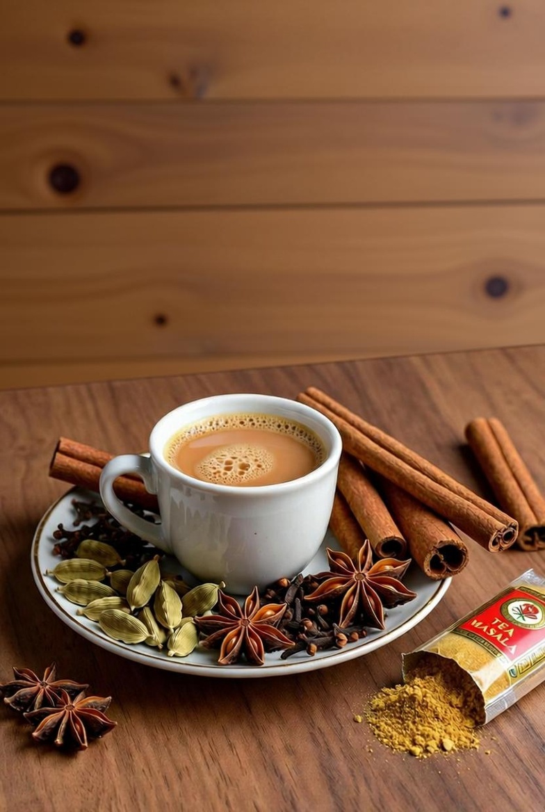 دسته محصول پودر چای ماسالا 500 گرمی